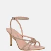 Merlota Rhinestone Strappy Heels