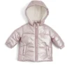 Metallic Puffer Coverall (0-24M)