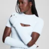 Meteor Detached Sleeve Knit Dress
