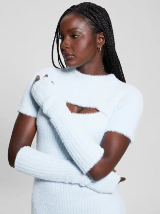 Meteor Detached Sleeve Knit Dress