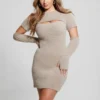 Meteor Detached Sleeve Knit Dress