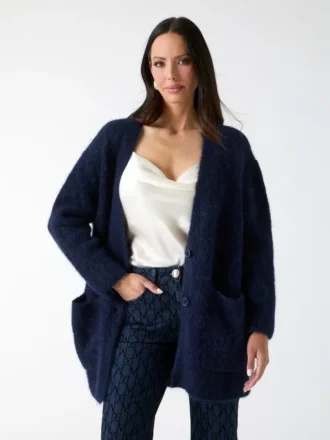 Michaela Alpaca-Blend Cardigan