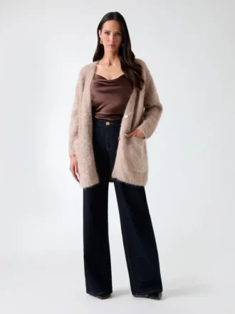 Michaela Alpaca-Blend Cardigan