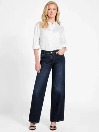 Mid-Rise Sexy Palazzo Wide-Leg Jeans