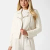 Miko Faux-Leather Moto Jacket