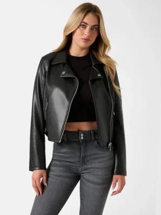 Miko Faux-Leather Moto Jacket