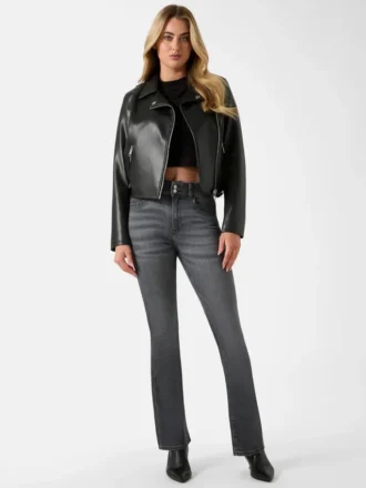 Miko Faux-Leather Moto Jacket