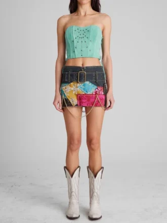 Mini Denim Skirt