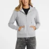 Mini Patch Zip-Up Sweatshirt