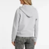 Mini Patch Zip-Up Sweatshirt