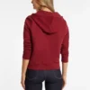 Mini Patch Zip-Up Sweatshirt