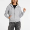 Mini Patch Zip-Up Sweatshirt