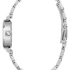 Mini Silver-Tone Analog Watch