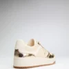Miram Low-Top Metallic Sneakers