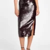Misty Sequin Midi Skirt