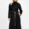 Natalie Longline Trench Coat