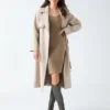 Natalie Longline Trench Coat