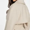 Natalie Longline Trench Coat