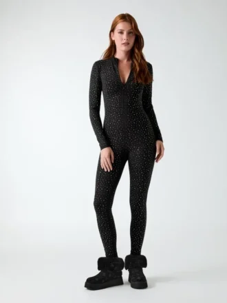 Nati Rhinestone Ski Jumpsuit