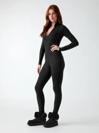 Nati Rhinestone Ski Jumpsuit