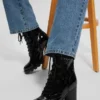 Neady Patent Booties
