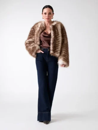 Nerissa Faux-Fur Jacket