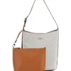 Nicolette Canvas Large Bucket Bag