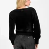 Niko Fuzzy V-Neck Sweater