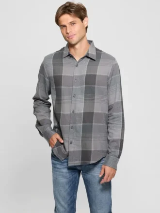 Noah Plaid Corduroy Shirt