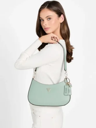 Noelle Saffiano Shoulder Bag