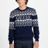 Nordic Wool-Blend Logo Sweater