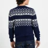 Nordic Wool-Blend Logo Sweater