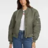Nylon Bomber Jacket