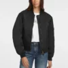 Nylon Bomber Jacket