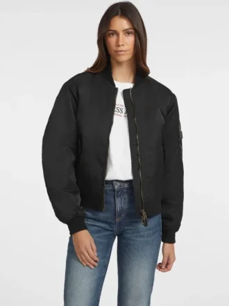 Nylon Bomber Jacket