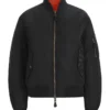 Nylon Bomber Jacket