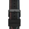 Nylon Rainbow-Crystal Multifunction Watch
