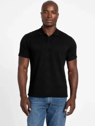Olin Textured Knit Polo