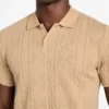 Olin Textured Knit Polo