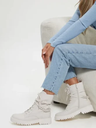 Olisie Buckle Utility Boots