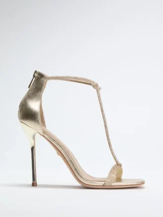 Olivia Embellished Leather Sandal