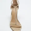 Olivia Embellished Leather Sandal