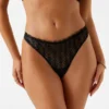 Olivia Mesh Thong