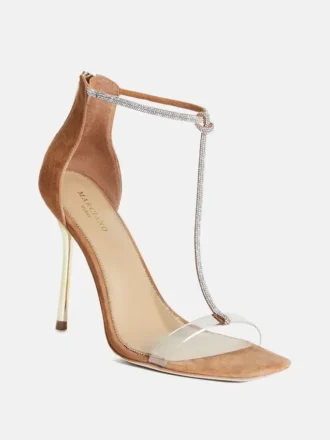 Olivia T-Strap Rhinestone Stiletto