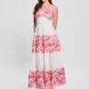One Size Savina Linen Maxi Dress