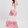 One Size Savina Linen Maxi Dress