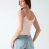 Ortensia Rhinestone Logo Tank