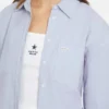 Oversized Long-Sleeve Pocket Shirt