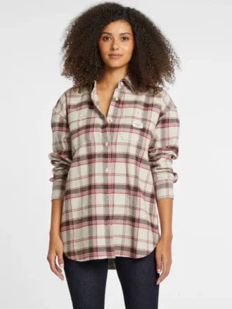 Oversized Long-Sleeve Pocket Shirt