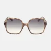 Oversized Plastic Square Sunglasses